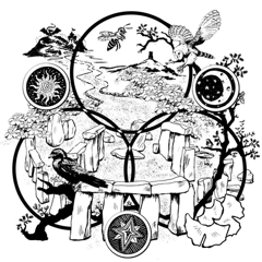 Stonehenge Oracle Cloth
